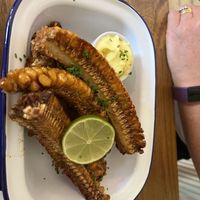 Corn ribs  at Tansy's Pantry in Godshill