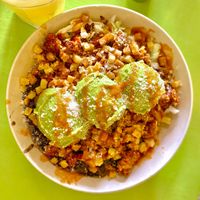 Longaniza con Papa Bowl  at Hijo De Su Madre in Los Angeles