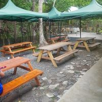 Back terrace at Boquete Bakery Cafe in Panama City