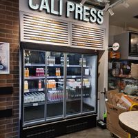Cold pressed juices at Cali Press in Sydney
