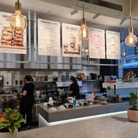 Inside,  a lot on the menu at Cali Press in Sydney