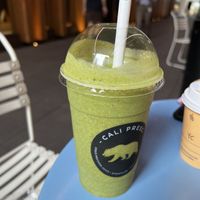 Green smoothie   at Cali Press in Sydney