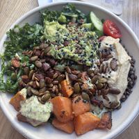 vegan macro bowl  at Cali Press in Sydney