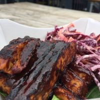 BBQ ribs - from Social Meda at Soul Shack Vegan Grill in Newcastle Upon Tyne