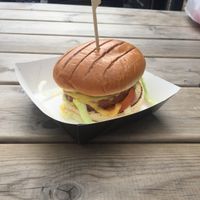 Beyond meat burger at Soul Shack Vegan Grill in Newcastle Upon Tyne
