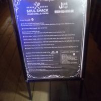 Menu at Soul Shack Vegan Grill in Newcastle Upon Tyne