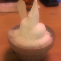 Yuzu cheesecake flavour soft serve at Chotto Motto in Collingwood