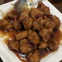 Chicken with Orange Peel  at Vege Valley Restaurant in San Gabriel