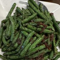 Stir Fried Green Beans  at Vege Valley Restaurant in San Gabriel
