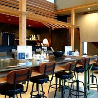 Interior at Shaw's Sushi Bar & Dining in Fujikawaguchiko