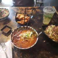 Delicious vegan options  at Urban Burma in Aurora