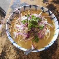 Samosa soup  at Urban Burma in Aurora