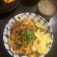 Noodle bowl, adjusted to be vegan.  at Urban Burma in Aurora
