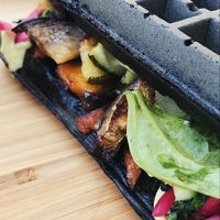 Inside the magical waffle  at SLOW in Soorts-hossegor