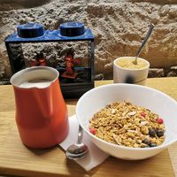 Granola vegan at 9BAR in Budapest