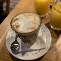 Soy flat white at 9BAR in Budapest