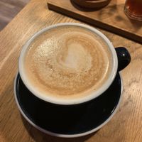 Rice milk latte at 9BAR in Budapest