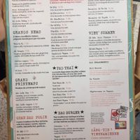 Menu at Hanoi Ca Phe in Velizy-villacoublay
