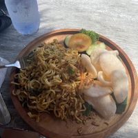 Vegan mi gorgeng  at The Sand in Lembongan