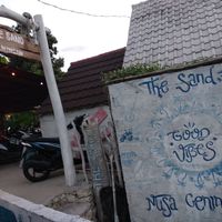 entrance at The Sand in Lembongan