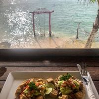 Vegan tacos at The Sand in Lembongan