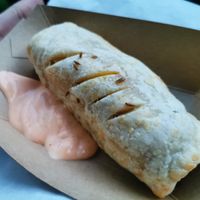 Sausage roll at Mood in Watford