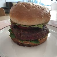 Super veggie burger🌟 at Super Donkey in Belgrade