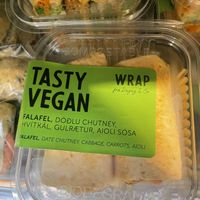 Falafel wrap  at KEF - Mathús in Keflavik