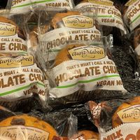 V prepackaged chocolate chip muffin  at KEF - Mathús in Keflavik