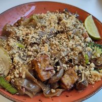 Vegan pad thai at Bell Pepper in Waterford