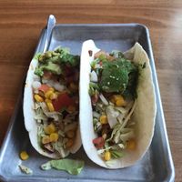 Seared tofu tacos - delicious! at Tacos 4 Life in Jackson