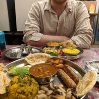Indian platter ( I think that's the name) at En Root in South West London