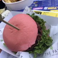Plant based burger  at The Palm in Sunderland