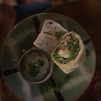 Falafel Wrap at Bong Bonlai at YK Art House in Phnom Penh