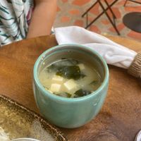 Miso soup at Bong Bonlai at YK Art House in Phnom Penh