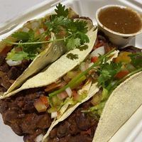 Black bean tacos at Bong Bonlai at YK Art House in Phnom Penh