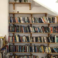 Books  at Bong Bonlai at YK Art House in Phnom Penh