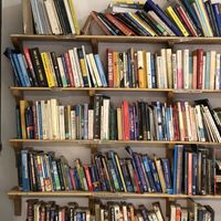 Books  at Bong Bonlai at YK Art House in Phnom Penh