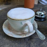Coconut Latte at Bong Bonlai at YK Art House in Phnom Penh