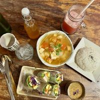 My big feast 🤩  at Bong Bonlai at YK Art House in Phnom Penh