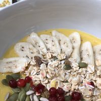 Smoothie bowl at Bong Bonlai at YK Art House in Phnom Penh