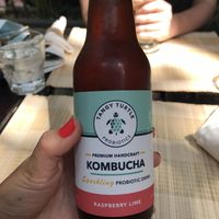 Raspberry Lime Kombucha  at Bong Bonlai at YK Art House in Phnom Penh