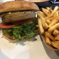 Elaine la lannne  at Cool Cat Cafe in Lahaina