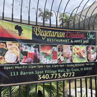 Outside  at Vegetarian Creation Inc in St Croix
