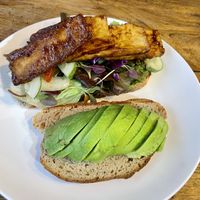 Sourdough tofu  at Organic Smoothie Bowl & Cafe - Lazimpat in Kathmandu