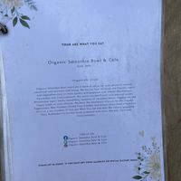 Menu   at Organic Smoothie Bowl & Cafe - Lazimpat in Kathmandu