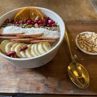 Cocao bowl  at Organic Smoothie Bowl & Cafe - Lazimpat in Kathmandu