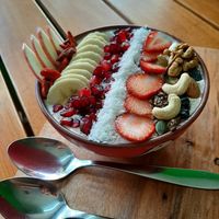PB bowl at Organic Smoothie Bowl & Cafe - Lazimpat in Kathmandu