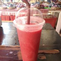 Yummy shake (forgot the name) at Kampot Juice Box in Kampot