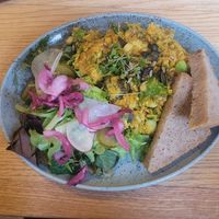 Tofuscramble at Reggeli in Pecs